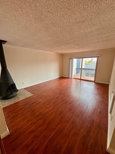 Very Large living room with fireplace opening to large balcony Very Large living room with fireplace opening to large balcony