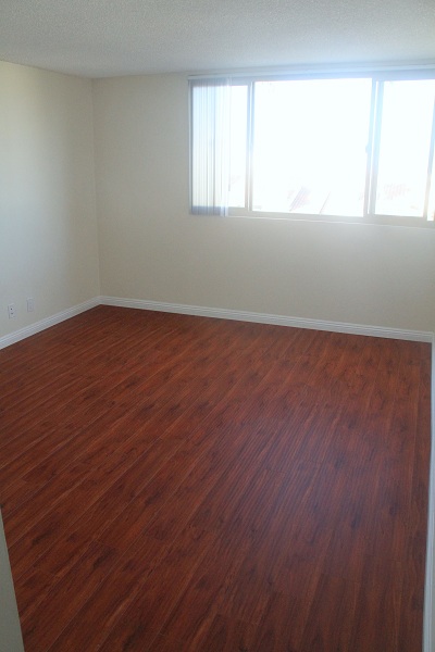 Large Master Bedroom with Huge closets and hardwood floor