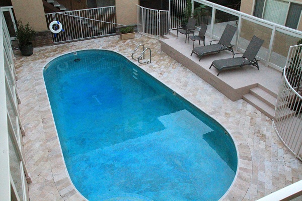 View from Apartment of Resort-Like Pool