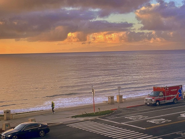 Actual Ocean View from Bedrooms