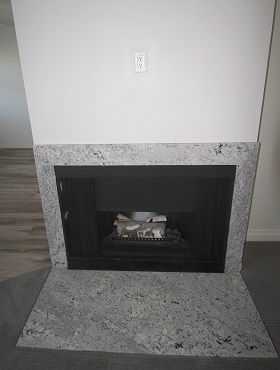 Wood Burning Fireplace