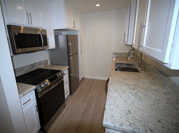 Fully Equipped Kitchen with custom cabinets and Top of the Line Appliances