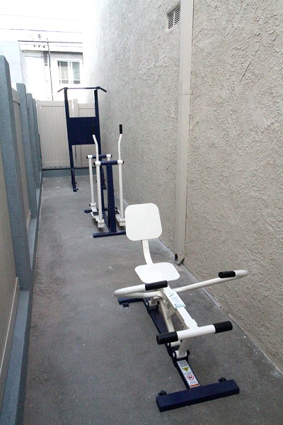 High End Outdoor Gym Equipment for Residents' Use