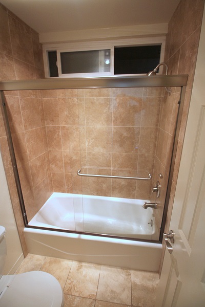 New custom tub/shower