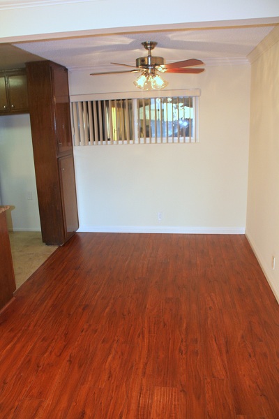 Dining Room with hardwood Laminate Floor