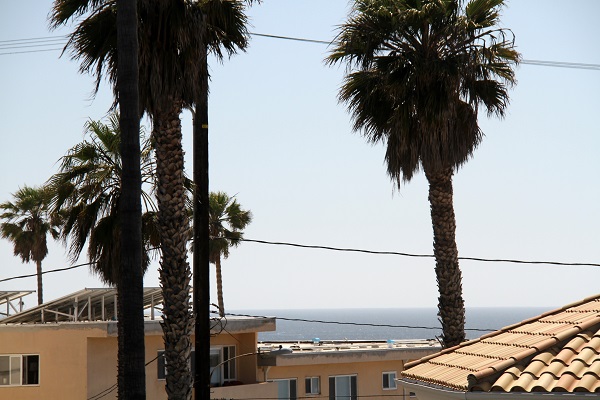 Partial Ocean View from Apartment